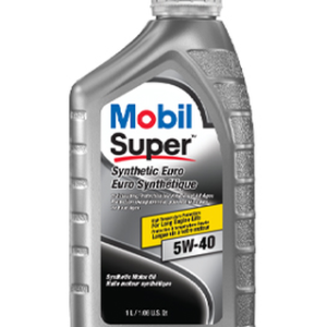 Mobil super synthetic 5W-40